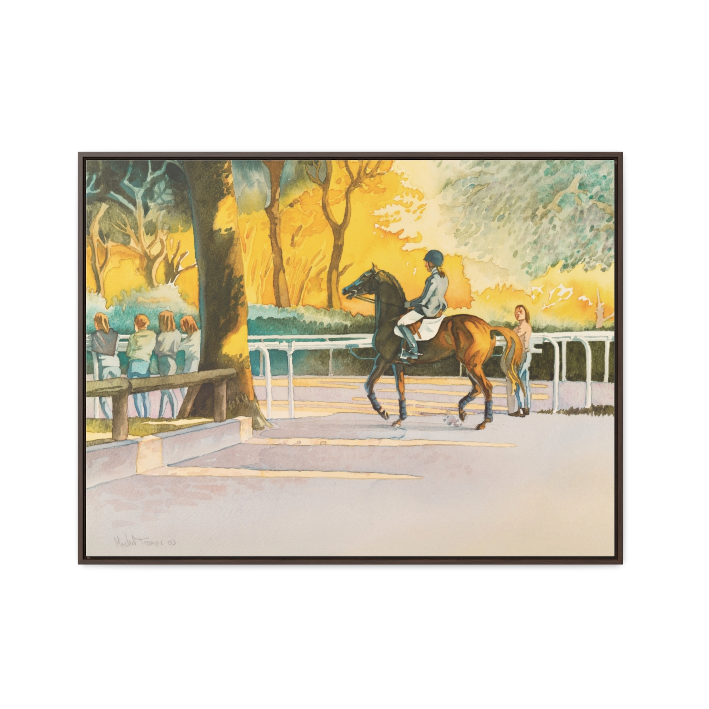 Sunset at the Manège